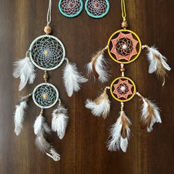 Handmade Dream Catchers And Earrings 