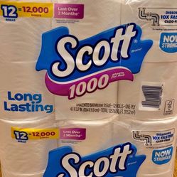 Scott Toilet Paper (12 Rolls)