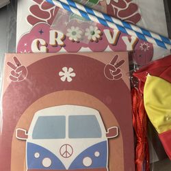 2 Groovy Party Supplies