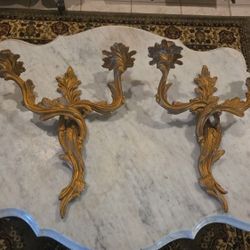 Vintage Rococo Sconces