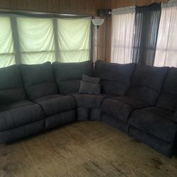 Sofa with recliner