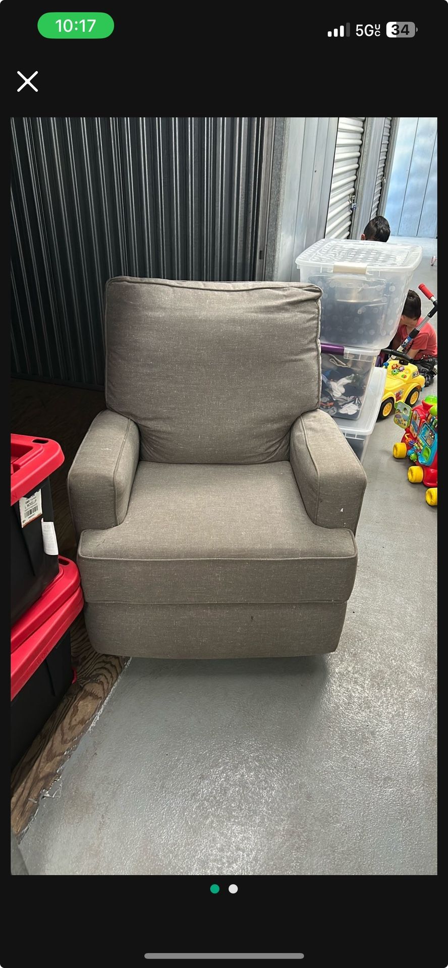 Nursery Rocker Recliner