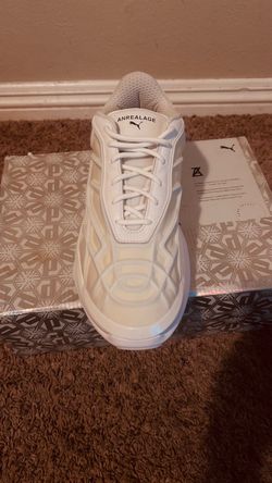 Puma anrealage x variant nitro white size 9 men
