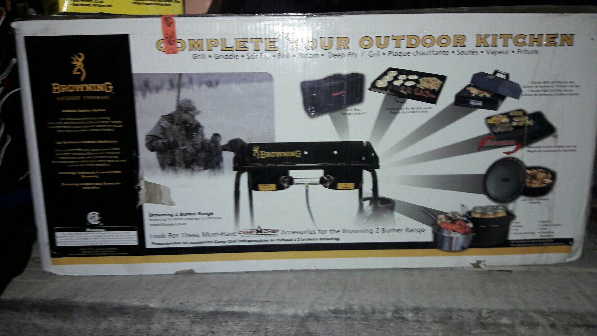 Browning 2 burner camp stove hotsell