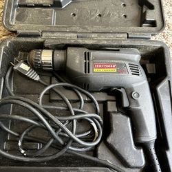 Craftsman 3/8 Drill In Great Condition