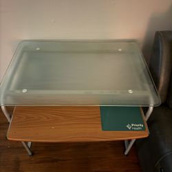 Small Desk (Glass Top) 
