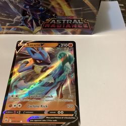 Lucario V - 078/189 - Ultra Rare