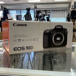 Canon EOS 90D DSLR Camera 32MP Body Only