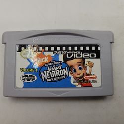 The Adventures of Jimmy Neutron Boy Genius : Volume 1 ( Gameboy Advance Video )