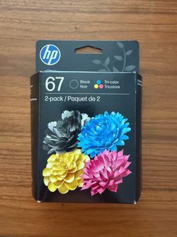 HP 67 Ink Cartridge 2-Pack Black & Tri-Color
