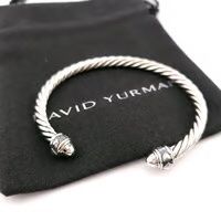 David Yurman Sterling Silver 5'mm Classic Cable Renaissance 7" Inch Bracelet