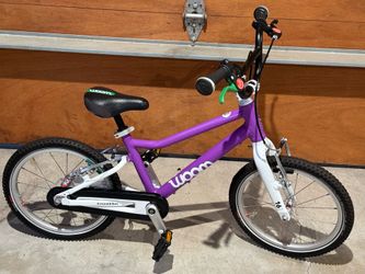 Woom 3 16 inch kids light weight bicycle in great shape
