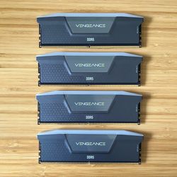 Corsair Vengeance RGB 64GB DDR5 5600 CL36 RAM, 4x16GB