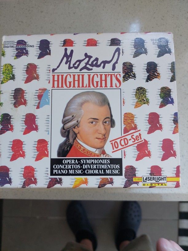 Mozart 10 CD Set