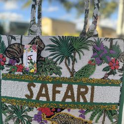Handmade Safari tote bag America&beyond