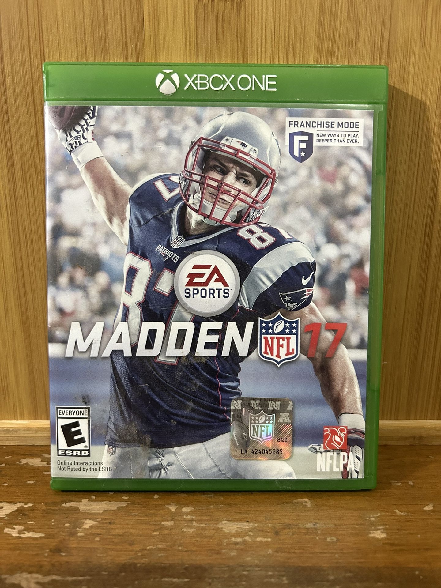 NFL Madden 16 game In NFL 17 Case