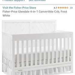 Shiplap White Crib 