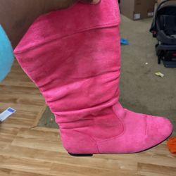 Pink Boots