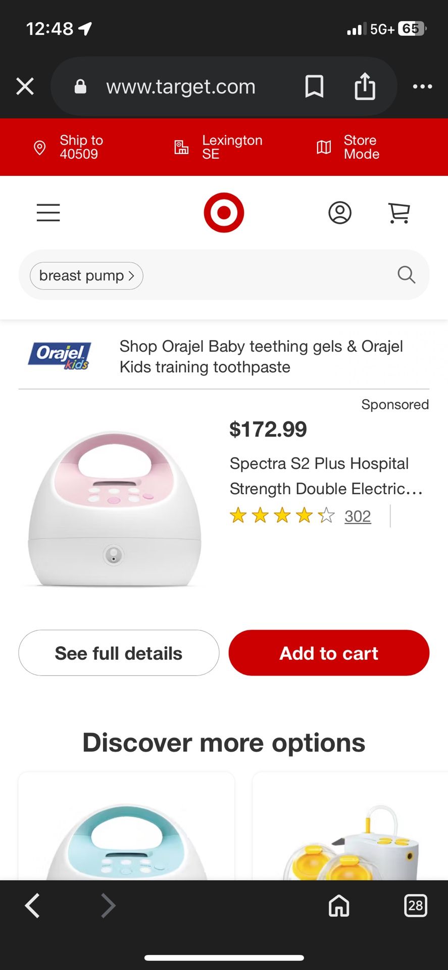 Spectra Premier Electric Breast Pump