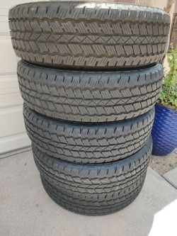New 18" Bridgestone Dueler A T Tires-5