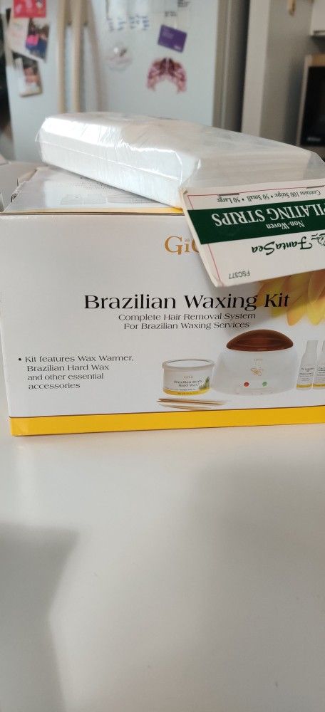 Gigi Brazilian Waxing Kit With Extra Strips