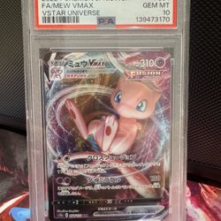 Pokemon PSA 10 Mew VMAX #054 VSTAR Universe Japanese