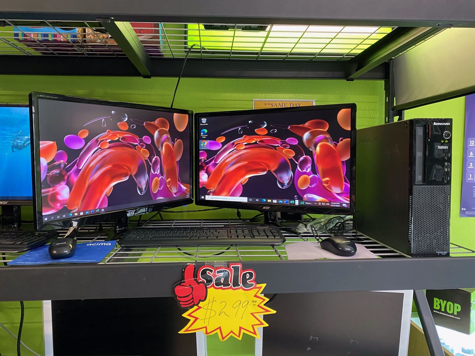 💥DUAL SCREEN DESKTOP 🖥 +🖥💥 FULLY LOADED💥