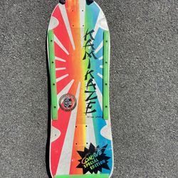 1980s Vintage Skateboard KAMIKAZE ACTION SPORTS Original Deck