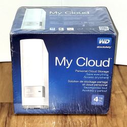 WD WESTERN DIGITAL 4TB My Cloud - Personal Cloud Storage Drive White