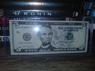 $5 starnote