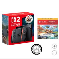 Nintendo Switch 2 BUNDLE (Mario kart + Nintendo online/expansion Pack)