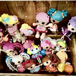 Lala Loopsy Dolls.  12 Inch To 14 Inch Tall, Whimsical And Colorful, Almost New.