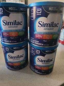 8 Cans Of Baby Formula Similac Advance