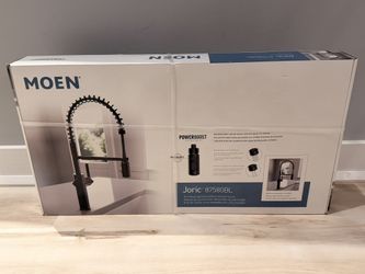 Moen Joric Black Kitchen Faucet