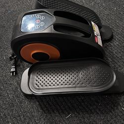 New Electric Under Desk Elliptical Machine; Fully Assembled, Quiet & Portable; Seated Pedal Exerciser w/Remote Control - 12 Adjustable Speeds
