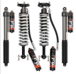 Fox 2.5 Performance Elite Adjustable Coilover w/ Reservoir + Rear Shocks