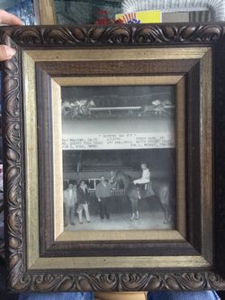 Vintage Horse race 1972 Raymond Bar Boy