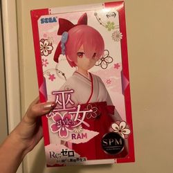 Re:Zero Ram Figure From Japan!