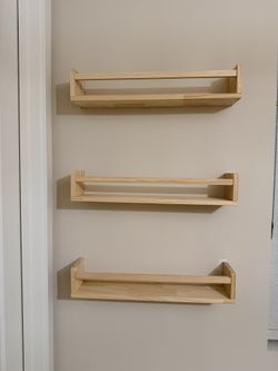 Floating shelves Set Of 3- 24” Wide