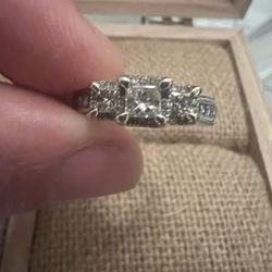 Three Stone Engagement Ring