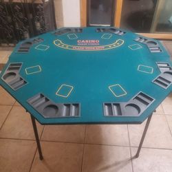  Foldable Poker And Black Jack Table