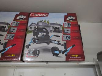 Razor Shuffle Kid-Powered Drifting Go-Cart