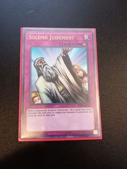 Yugioh Solemin Judgement
