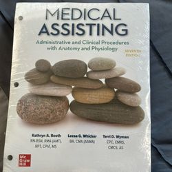 McGraw Hill Medical assisting 7th Edition Textbook +Pocket Guide