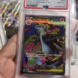 Mega Charizard X Ex Psa 10 Japanese 
