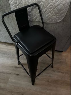 Metal bar stools