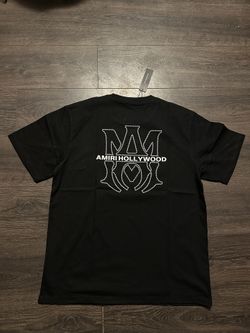 Amiri Crystal Logo Tshirt For Men 