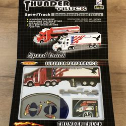 Thunder Truck Speed Truck Toy, Deluxe Remote Control Vehicle