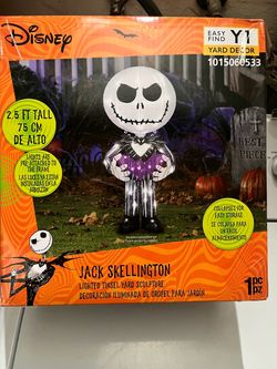 Disney Jack Skellington Lighted decor