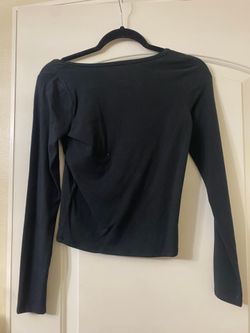 Black long sleeve and black short sleeve